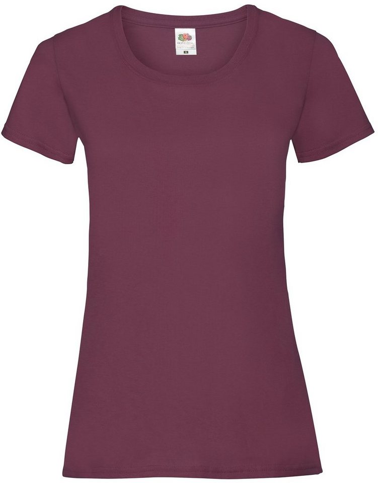 Fruit of the Loom Rundhalsshirt Fruit of the Loom Valueweight T Lady-Fit von Fruit of the Loom