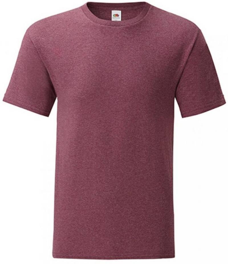 Fruit of the Loom Rundhalsshirt Herren Iconic T, 100% gekämmte, ringgesponnene Baumwolle von Fruit of the Loom