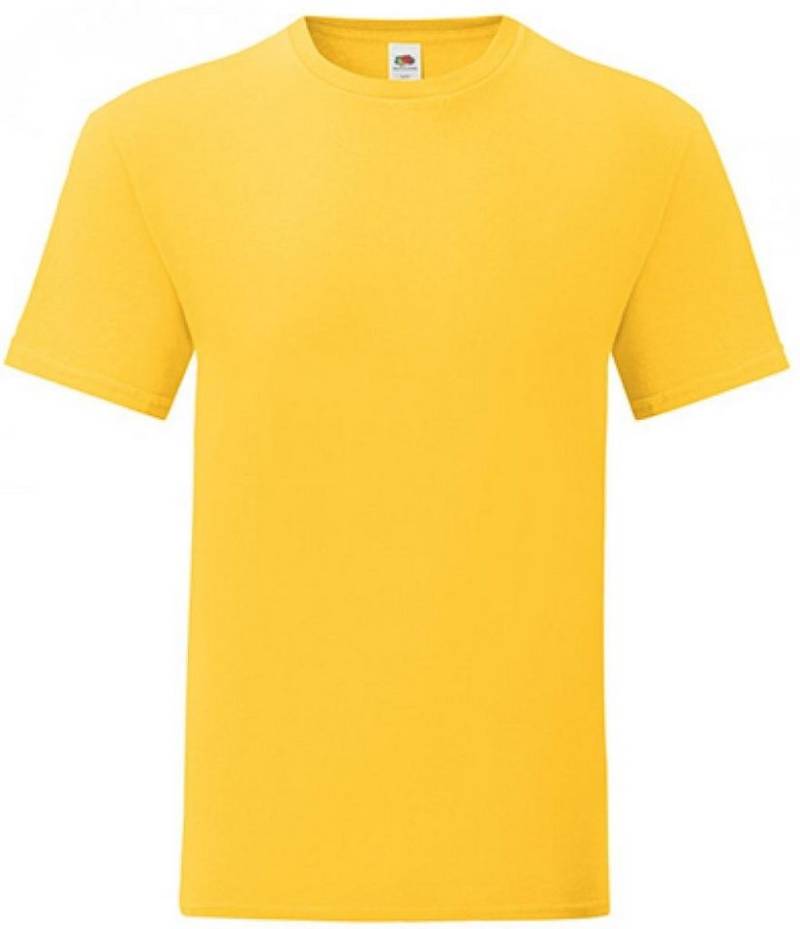 Fruit of the Loom Rundhalsshirt Herren Iconic T, 100% gekämmte, ringgesponnene Baumwolle von Fruit of the Loom
