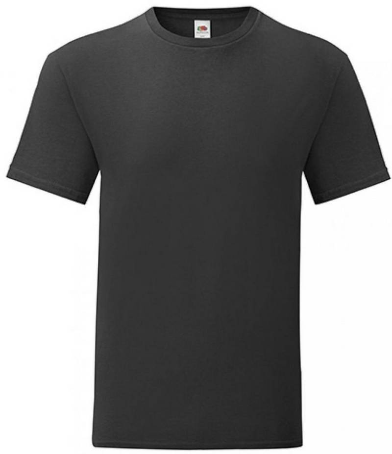 Fruit of the Loom Rundhalsshirt Herren Iconic T, 100% gekämmte, ringgesponnene Baumwolle von Fruit of the Loom