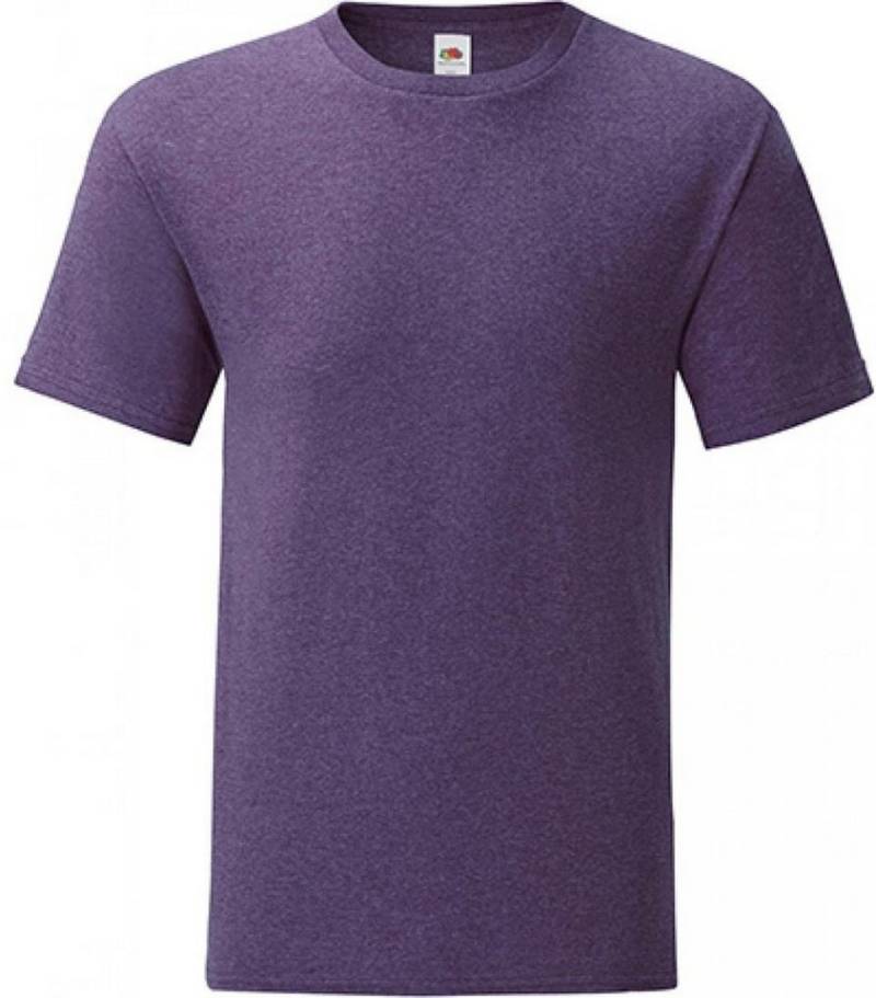 Fruit of the Loom Rundhalsshirt Herren Iconic T, 100% gekämmte, ringgesponnene Baumwolle von Fruit of the Loom