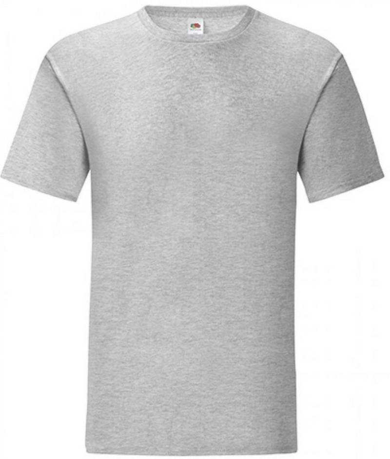 Fruit of the Loom Rundhalsshirt Herren Iconic T, 100% gekämmte, ringgesponnene Baumwolle von Fruit of the Loom