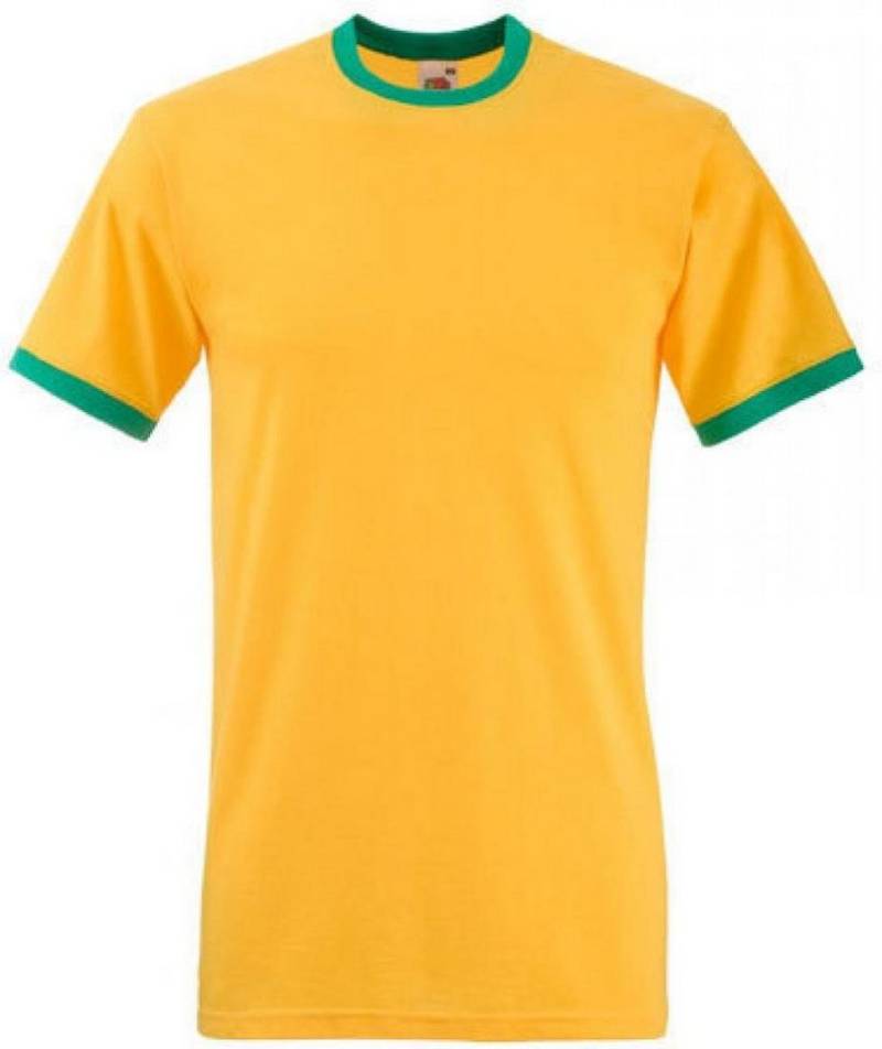 Fruit of the Loom Rundhalsshirt Ringer Herren T-Shirt von Fruit of the Loom