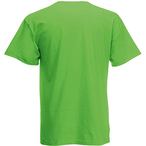 Fruit of the Loom Herren Screen Stars Original T-Shirt (3XL) (Limette) von Fruit of the Loom