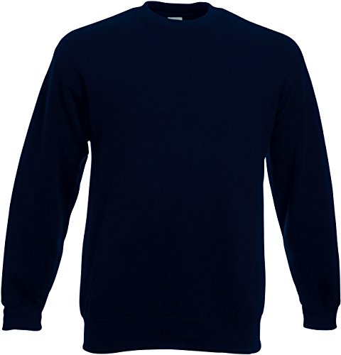 Fruit of the Loom - Set-In Sweat - Deep Navy - XL XL,Deep Navy von Fruit of the Loom
