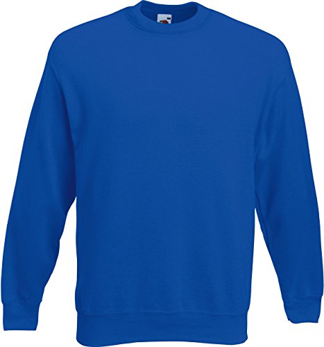 Fruit of the Loom - Set-In Sweat - Royal - XXL XXL,Royal von Fruit of the Loom