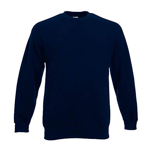 Fruit of the Loom - Set-In Sweatshirt - deep Navy - Größe: XXL Fruit of the Loom - Set-In Sweatshirt - deep Navy - Größe: XXL von Fruit of the Loom