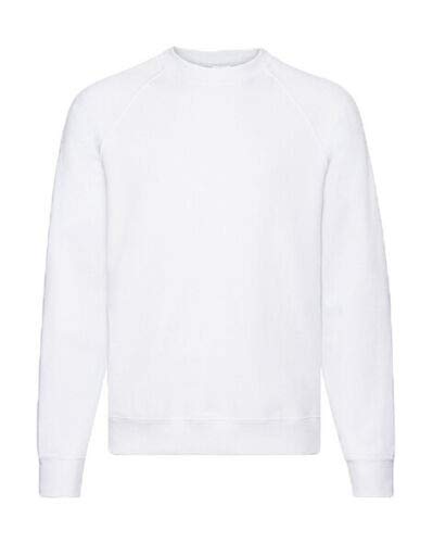 Fruit of the Loom - Set-In Sweatshirt - weiß - Größe: 3XL von Fruit of the Loom