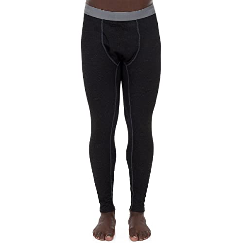 Fruit of the Loom Signature Herren Grid Tech L3 Thermo-Unterhose, Black Soot, X-Gro von Fruit of the Loom