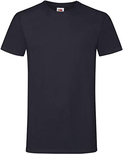 Fruit of the Loom Sofspun® T Herren T-Shirt NEU, Größe:XL, Farbe:deep Navy von Fruit of the Loom