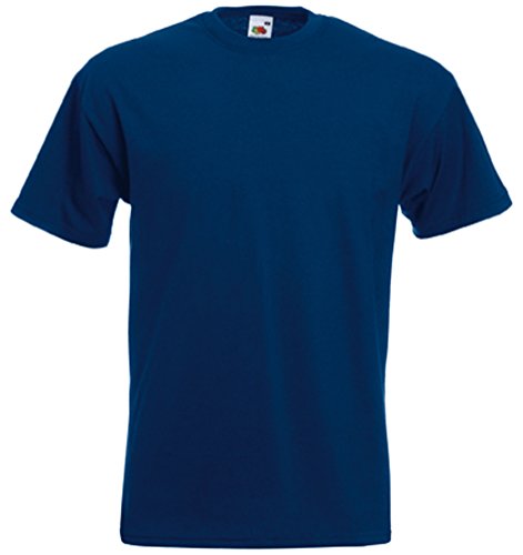 Fruit of the Loom Super Premium T, Farbe:Navy, Größe:5XL von Fruit of the Loom