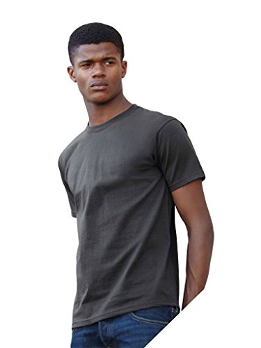Fruit of the Loom Super Premium T-Shirt Small,Light Graphite von Fruit of the Loom