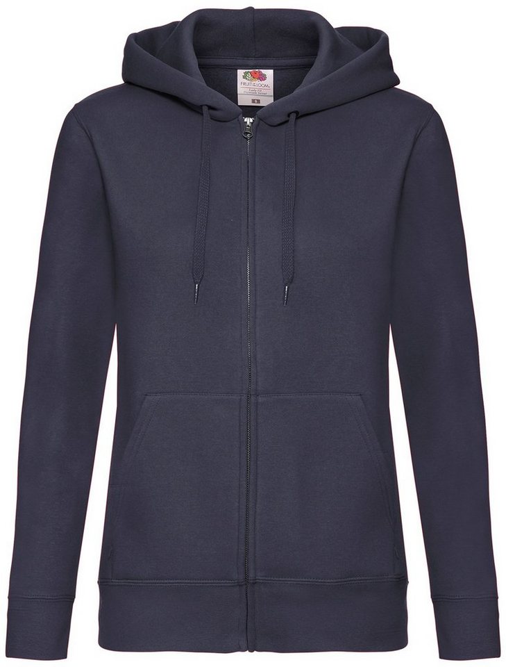 Fruit of the Loom Sweatjacke Premium Hooded Sweat Jacket Lady-Fit von Fruit of the Loom