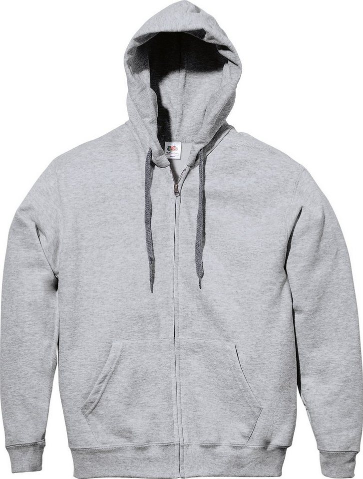 Fruit of the Loom Sweatjacke Unisex-Freizeitjacke mit Kapuze Uni von Fruit of the Loom