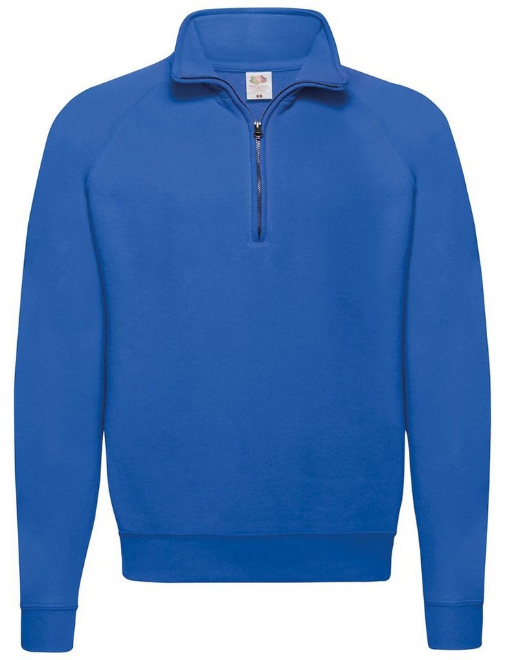 Fruit of the Loom Sweatshirt Fruit of the Loom Classic Zip Neck Sweat von Fruit of the Loom