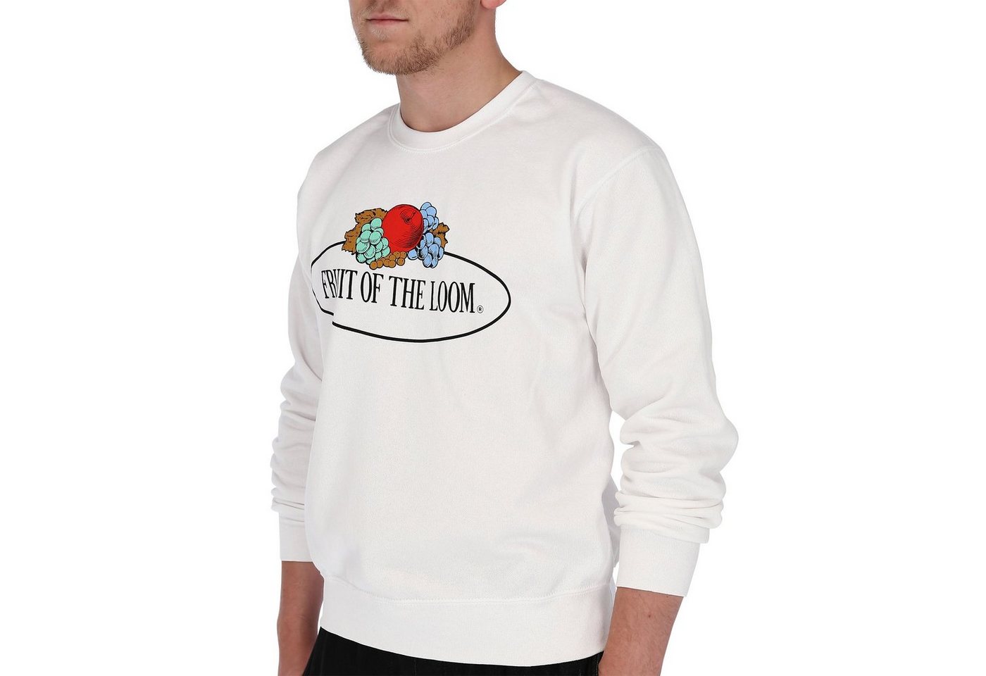 Fruit of the Loom Sweatshirt Sweatshirt mit Vintage-Logo von Fruit of the Loom