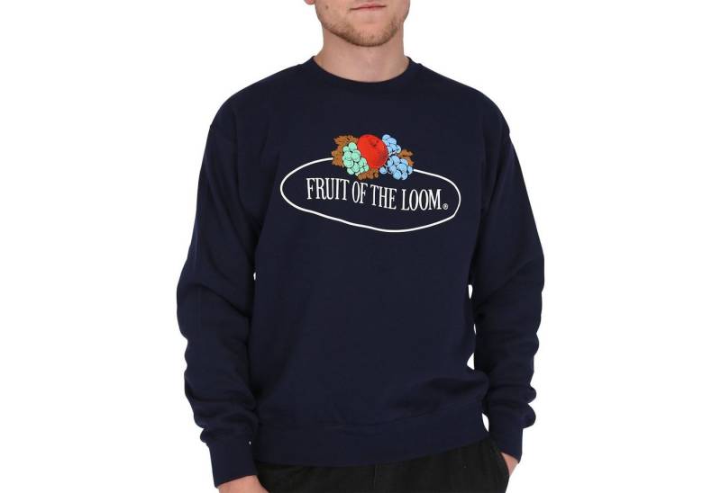 Fruit of the Loom Sweatshirt Sweatshirt mit Vintage-Logo von Fruit of the Loom