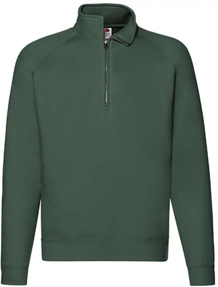 Fruit of the Loom Sweatshirt Premium Zip Neck Raglan Sweat von Fruit of the Loom