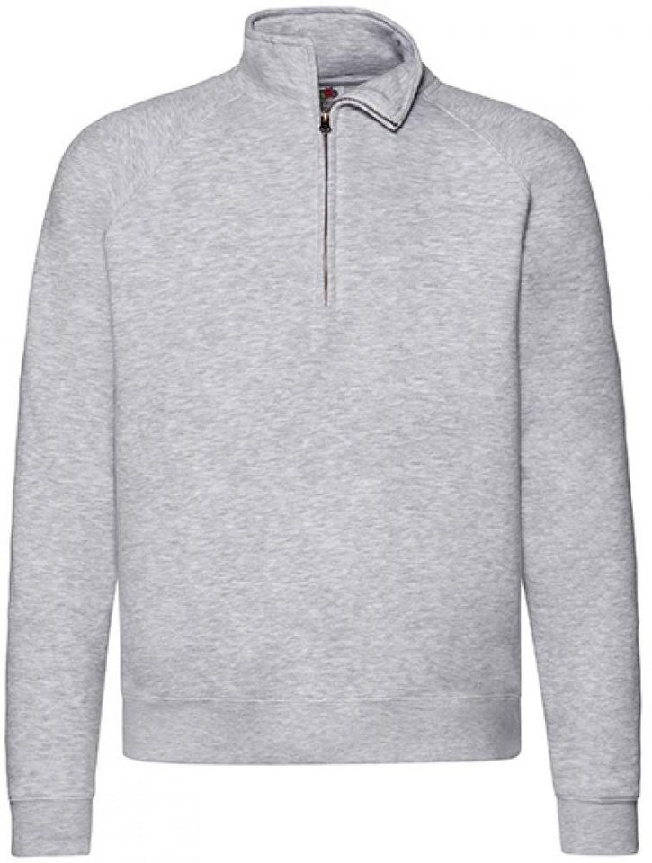 Fruit of the Loom Sweatshirt Premium Zip Neck Raglan Sweat von Fruit of the Loom