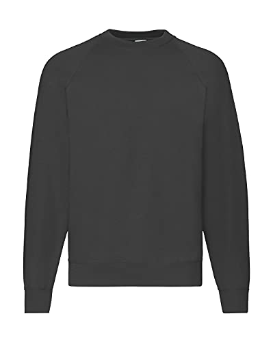 Fruit of the Loom Herren Ss024m Sweatshirt, matt, Schwarz, XXXL von Fruit of the Loom