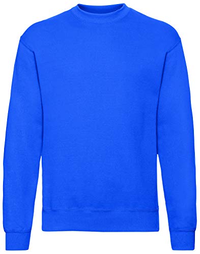 Fruit of the Loom Sweatshirt Set S M L XL XXL (XL, Royal) von Fruit of the Loom