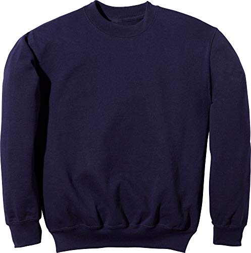 Fruit of the Loom Unisex-Sweatshirt dunkelblau Größe M von Fruit of the Loom