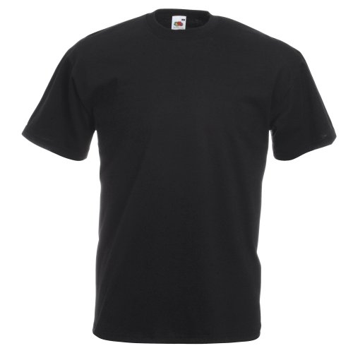 Fruit of the Loom T-Shirt DeepBlack von Fruit of the Loom