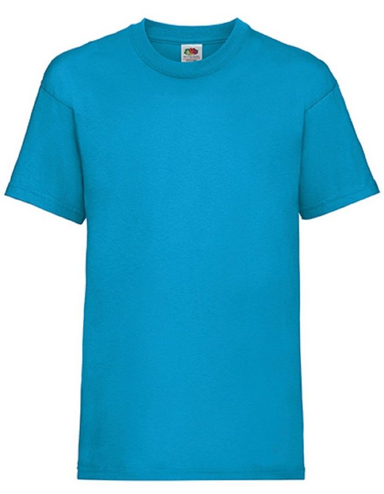 Fruit of the Loom T-Shirt Kinder T-Shirt für Mädchen u. Jungen im 2er/3er Pack - 100% Baumwolle (1-tlg) Gr. 92 bis 164 - verschiedene Farben von Fruit of the Loom