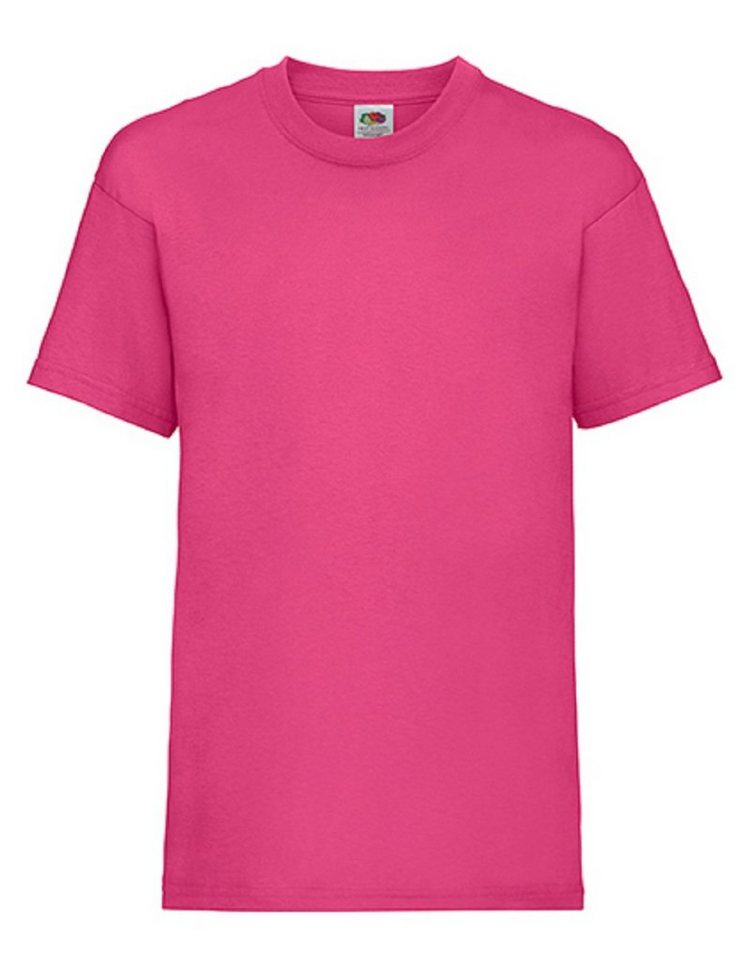 Fruit of the Loom T-Shirt Kinder T-Shirt für Mädchen u. Jungen im 2er/3er Pack - 100% Baumwolle (2-tlg) Gr. 92 bis 164 - verschiedene Farben von Fruit of the Loom