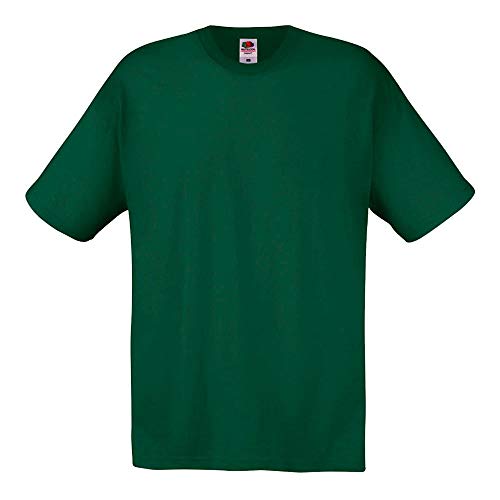 Fruit of the Loom - T-Shirt 'Original T' / Bottle Green, XXL von Fruit of the Loom