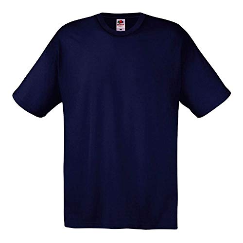 Fruit of the Loom - T-Shirt 'Original T' / Deep Navy, XL von Fruit of the Loom