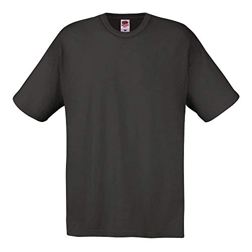 Fruit of the Loom - T-Shirt 'Original T' / Light Graphite, XL von Fruit of the Loom