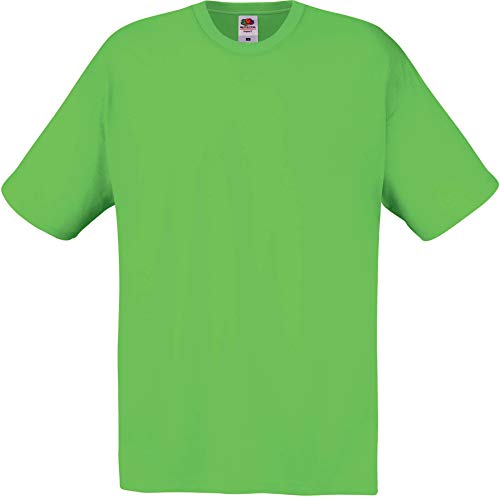 Fruit of the Loom - T-Shirt 'Original T' / Lime, 3XL von Fruit of the Loom