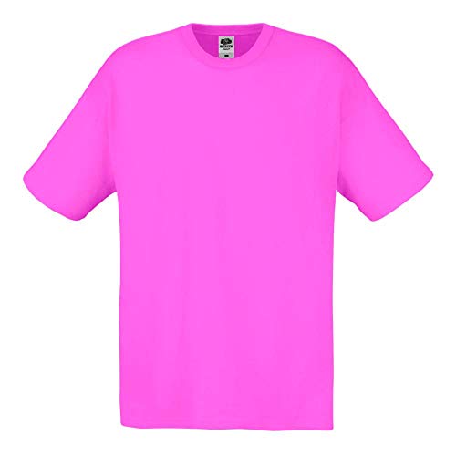 Fruit of the Loom - T-Shirt 'Original T' / Rose Pink, M von Fruit of the Loom