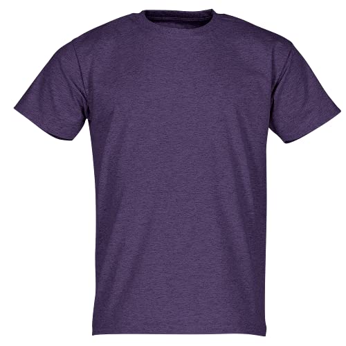 Fruit of the Loom - T-Shirt 'Valueweight T', Größe:2XL, Farbe:violett meliert von Fruit of the Loom