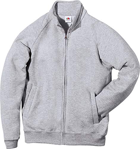 Fruit of the Loom Unisex-Freizeitjacke grau Größe L von Fruit of the Loom