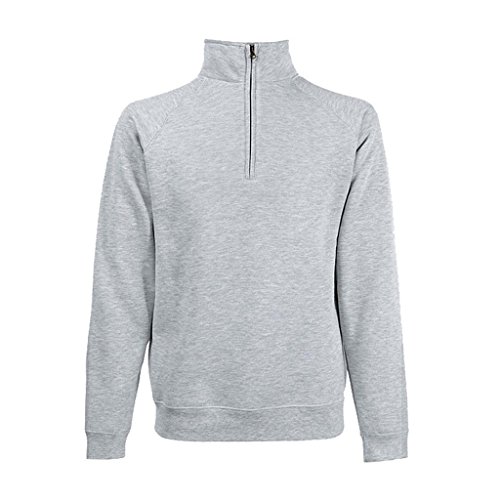 Fruit of the Loom Unisex-Troyer grau Größe XL von Fruit of the Loom