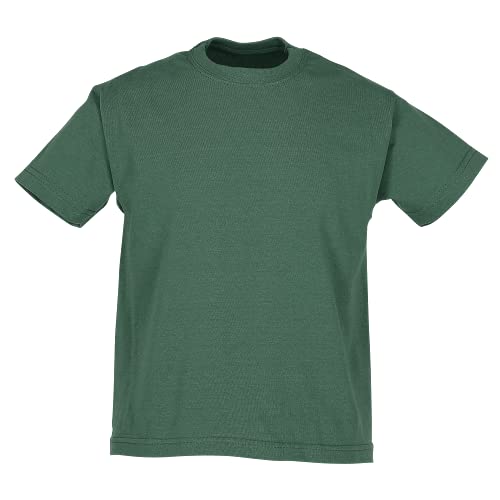 Fruit of the Loom Valueweight Kinder T-Shirt, Bottle Green, 128 von Fruit of the Loom