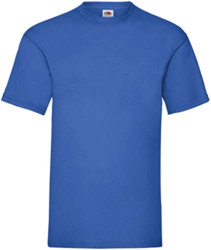 Fruit of the Loom Valueweight T-Shirt Diverse Farbsets S M L XL XXL 3XL 4XL 5XL (3XL, Royal) von Fruit of the Loom