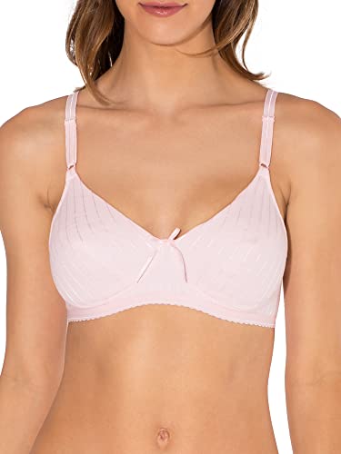 Fruit of the Loom Women's Fleece Lined Wirefree Softcup Bra Bra, Bittersweet Pink, 38C von Fruit of the Loom