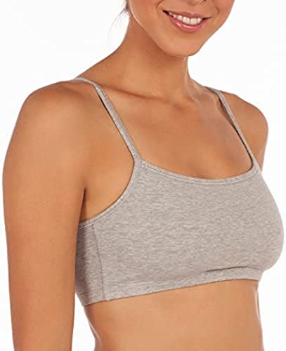Fruit of the Loom Womens Spaghetti Strap Pullover Sports Bra, 3-Pack von Fruit of the Loom