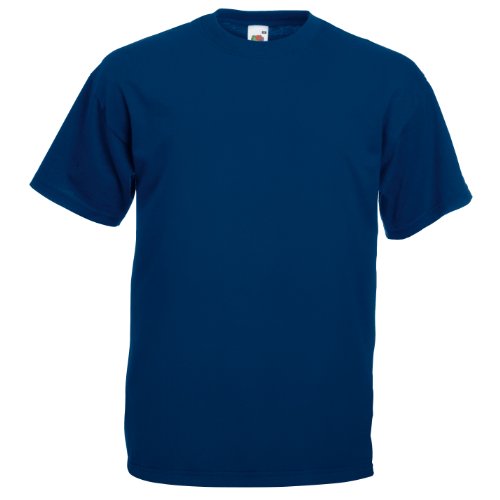 Fruit of the LoomHerren T-Shirt Blau Navy von Fruit of the Loom