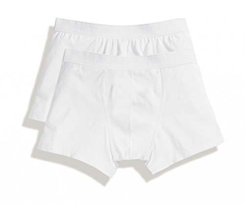 Fruit of the Loom: Herrenshorts Shorty (2er Pack) 67-020-7, Größe:2XL;Farbe:White von Fruit of the Loom