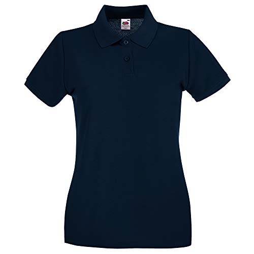 Fruit of the Loom: Lady-Fit Premium Polo 63-030-0, Größe:M (12);Farbe:Deep Navy von Fruit of the Loom