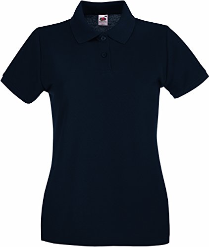 Fruit of the Loom: Lady-Fit Premium Polo 63-030-0, Größe:M (12);Farbe:Deep Navy von Fruit of the Loom