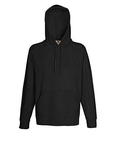 Fruit of the Loom: Lightweight Hooded Sweat 62-140-0, Größe:XL;Farbe:Light Graphite von Fruit of the Loom