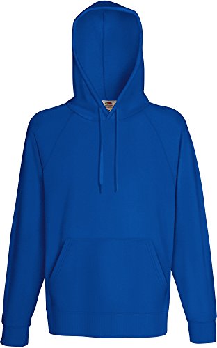 Fruit of the Loom: Lightweight Hooded Sweat 62-140-0, Größe:XL;Farbe:Royal von Fruit of the Loom