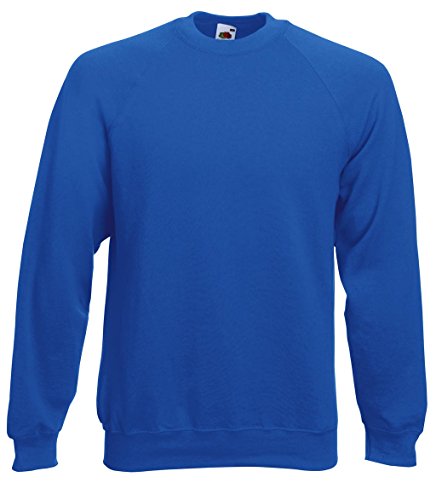 Fruit of the Loom: Raglan Sweatshirt 62-216-0, Größe:M;Farbe:Royal von Fruit of the Loom