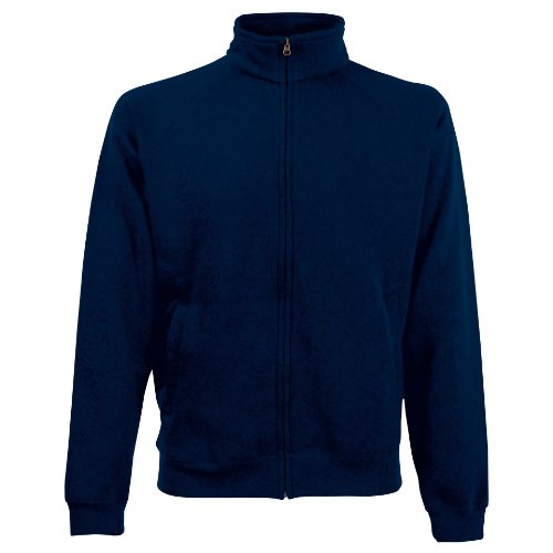 Fruit of the Loom Herren Sweatshirt Blau Deep Navy von Fruit of the Loom