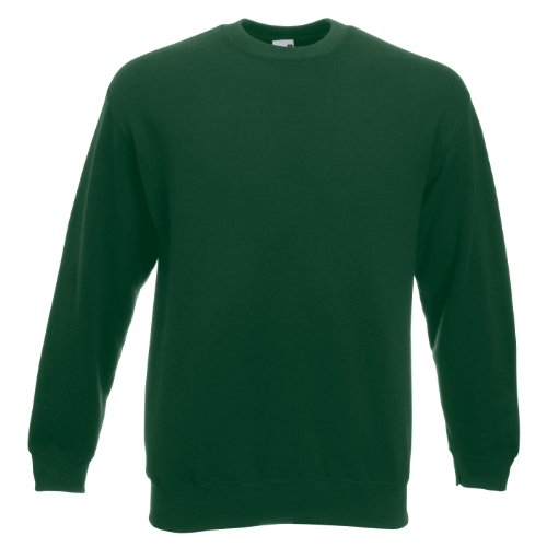 Fruit of the LoomHerren Sweatshirt Grün Bottle Green Fruit of the LoomHerren Sweatshirt Grün Bottle Green von Fruit of the Loom